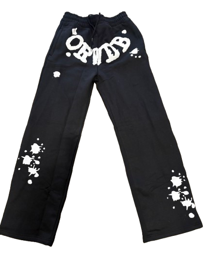 Splatter Flare Sweatpants