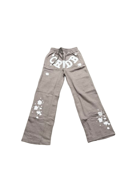 Splatter Flare Sweatpants