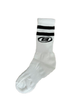 Striped B Logo Socks